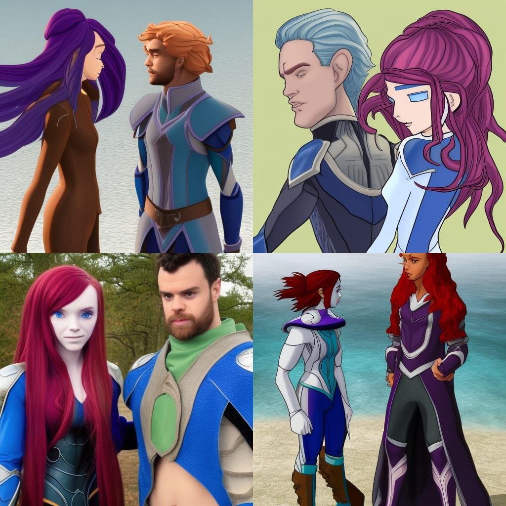 Shallan Meets Shallot: An AI-Generated Image