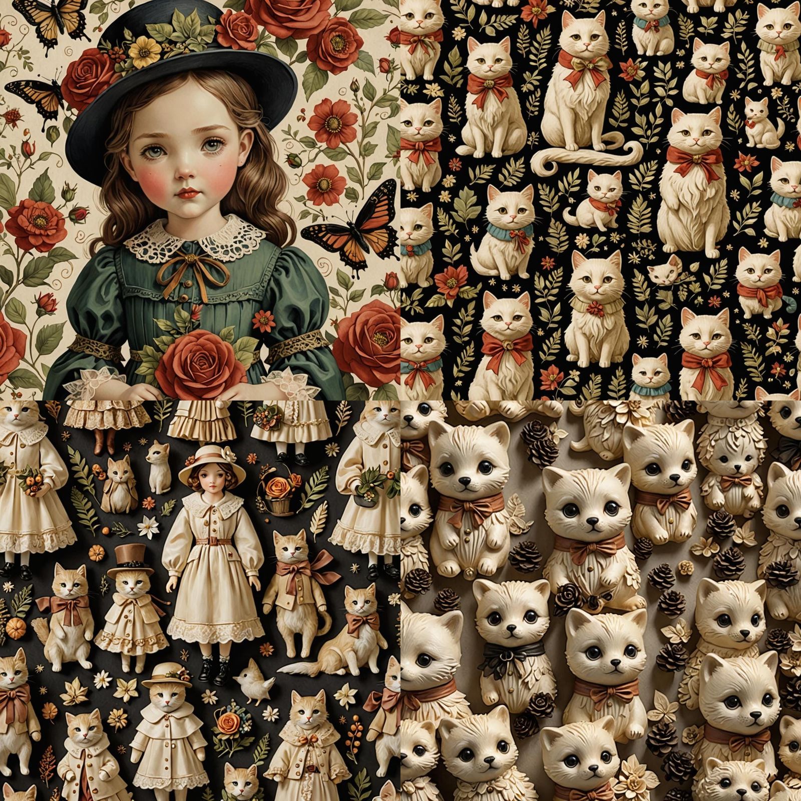 Vintage-Inspired Holiday Decoration