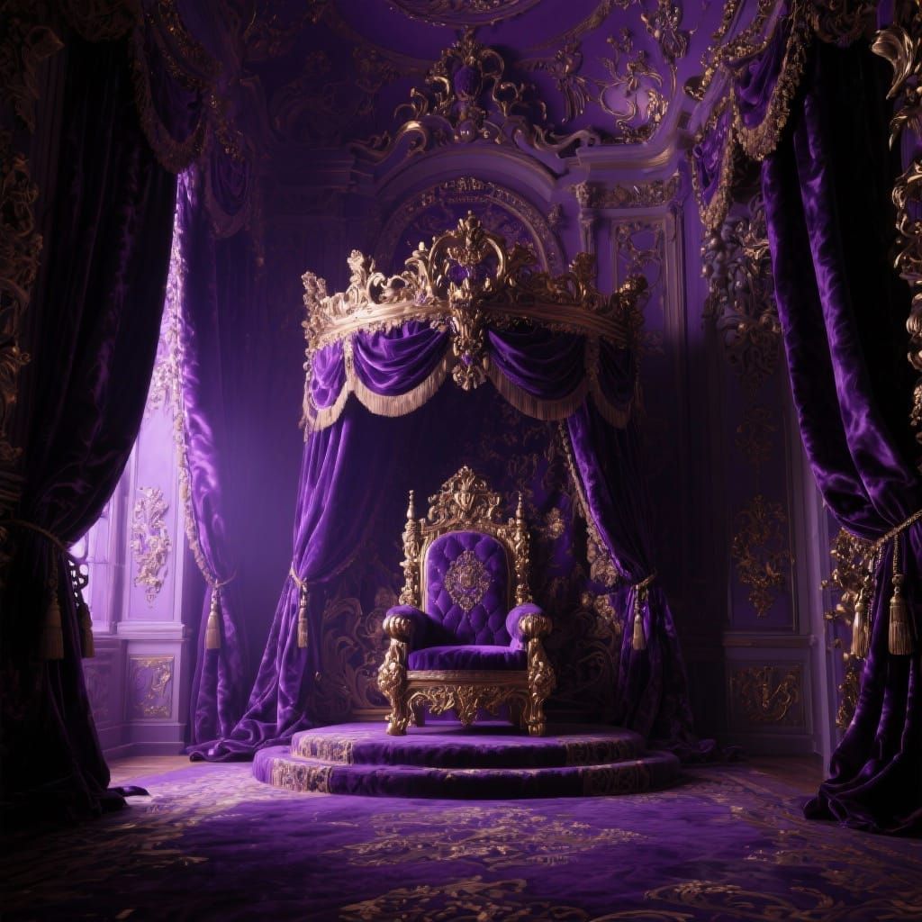 Imperial Throne Room of Extravagant Grandeur