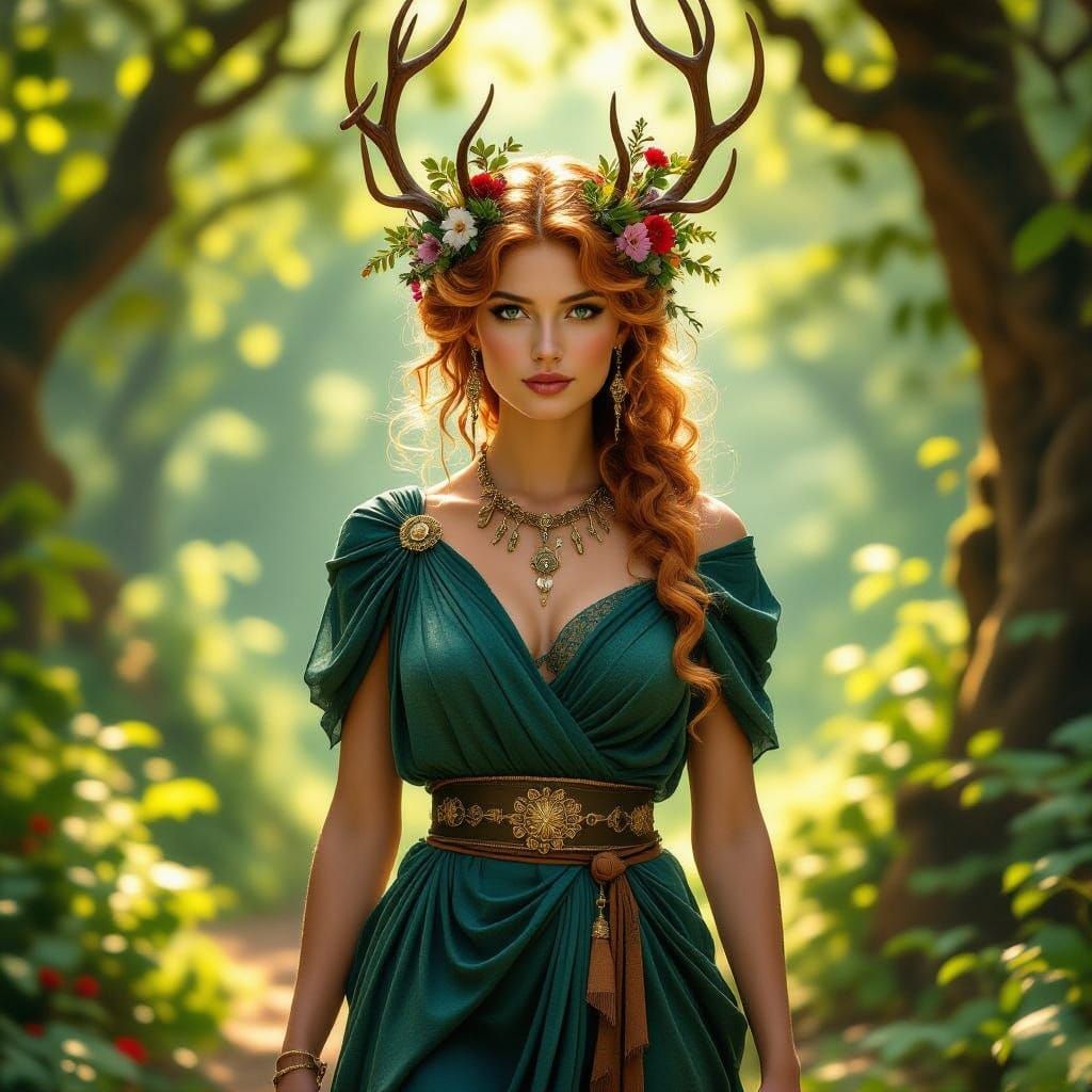 Etruscan Goddess Feronia Walks Majestically Through Ancient ...