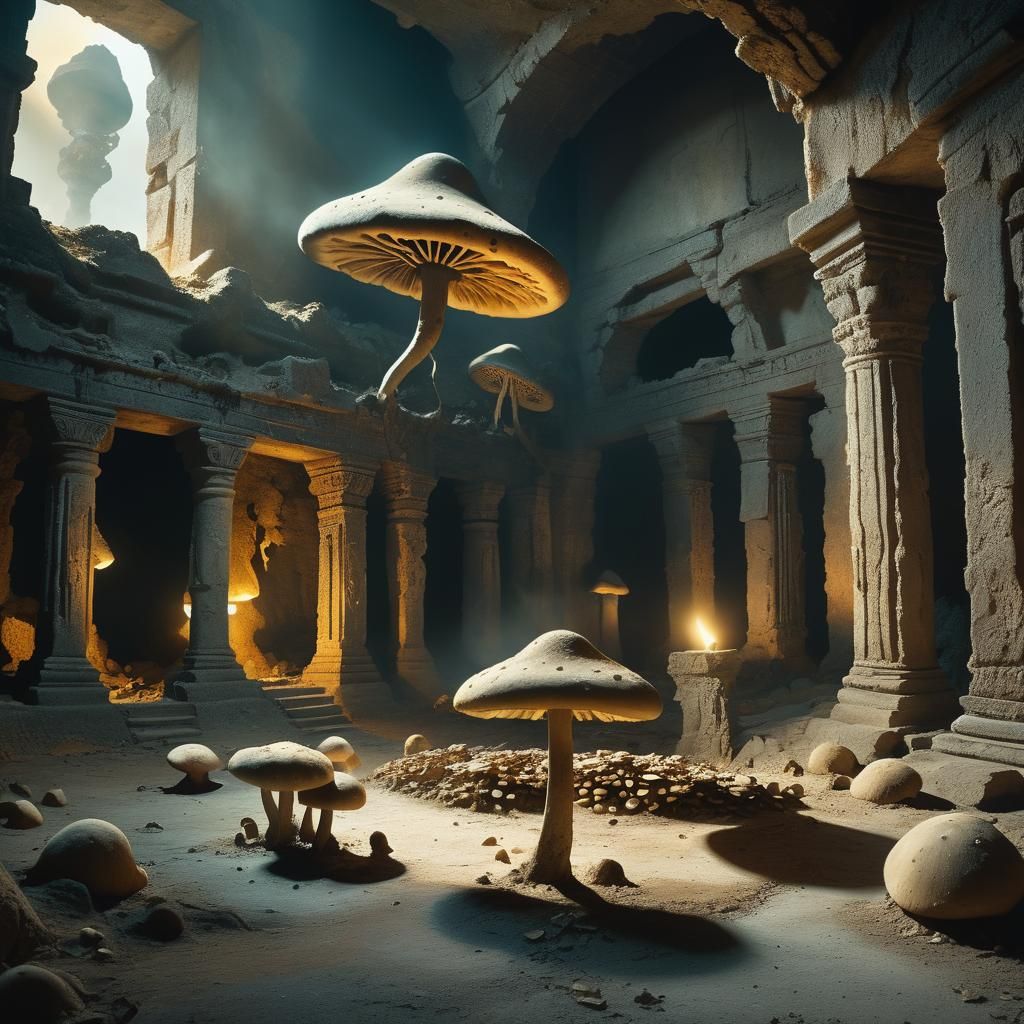 Mysterious Artifact Unearthed in Surrealist Temple