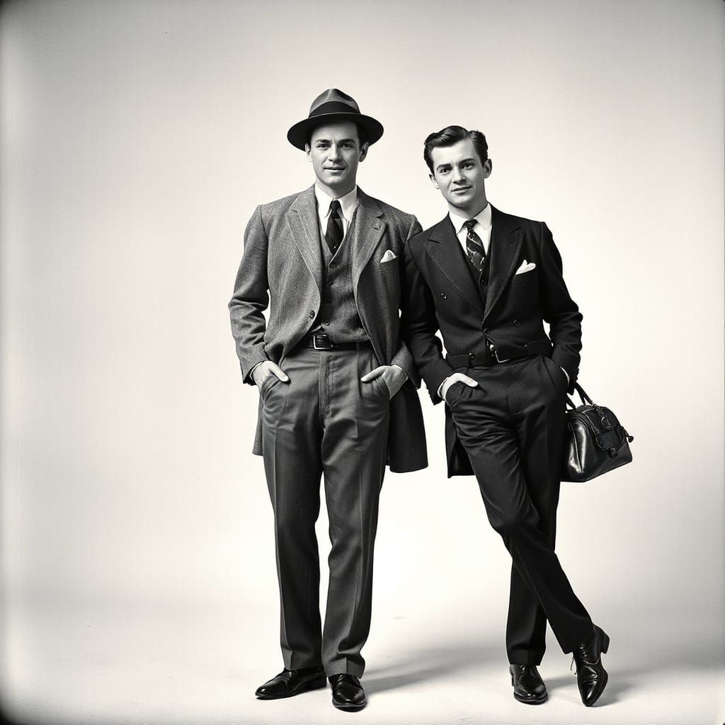 Men's Fashion from the 1950s