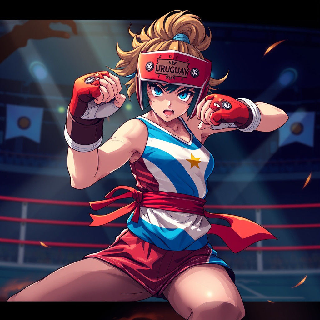 Uruguayan Girl Fighter in Anime-Inspired Tournament