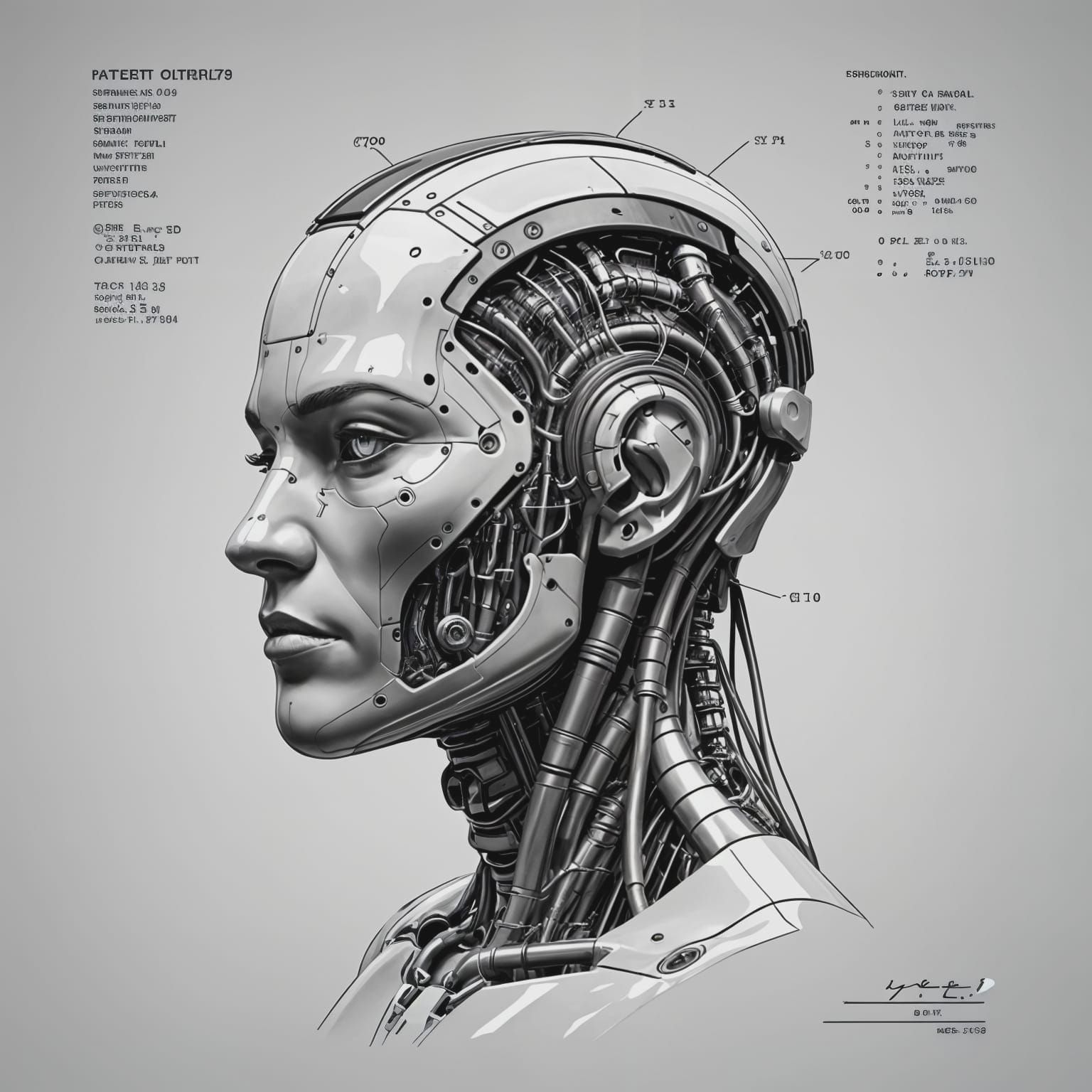 Cutaway View of an Android