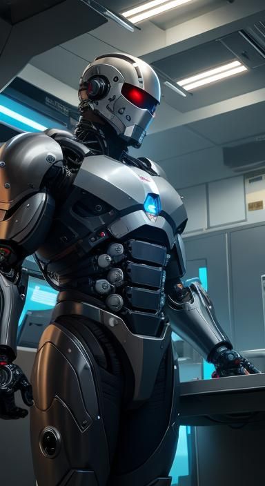 Robotic Arm Creates Squid Embryo: Cinematic Still