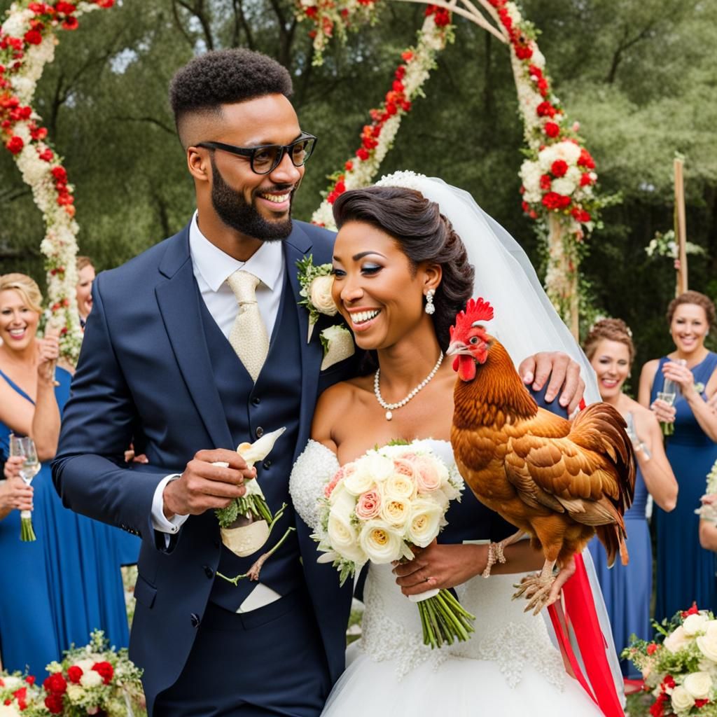 Man Marries Chicken: An AI-Generated Absurdity