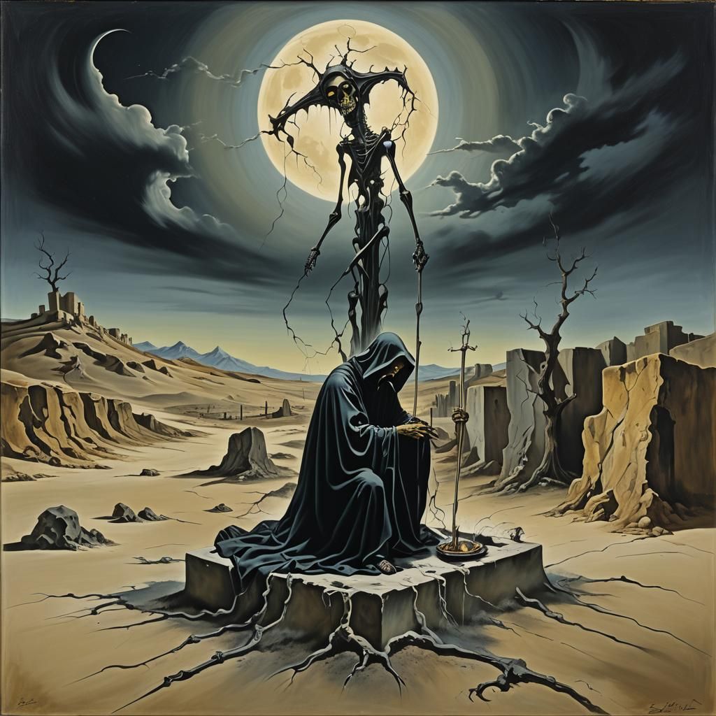 the Reaper's grave side vigil