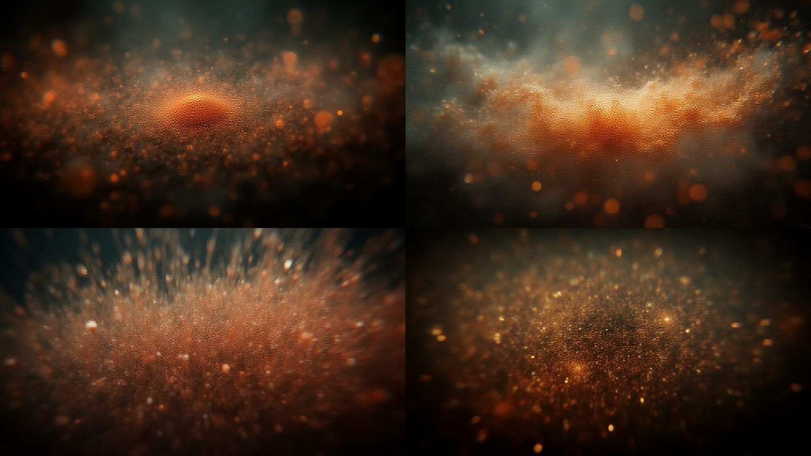 Turbulent Turbocharger Bokeh