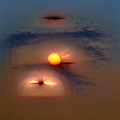 Double Sunset: Two Suns on the Horizon
