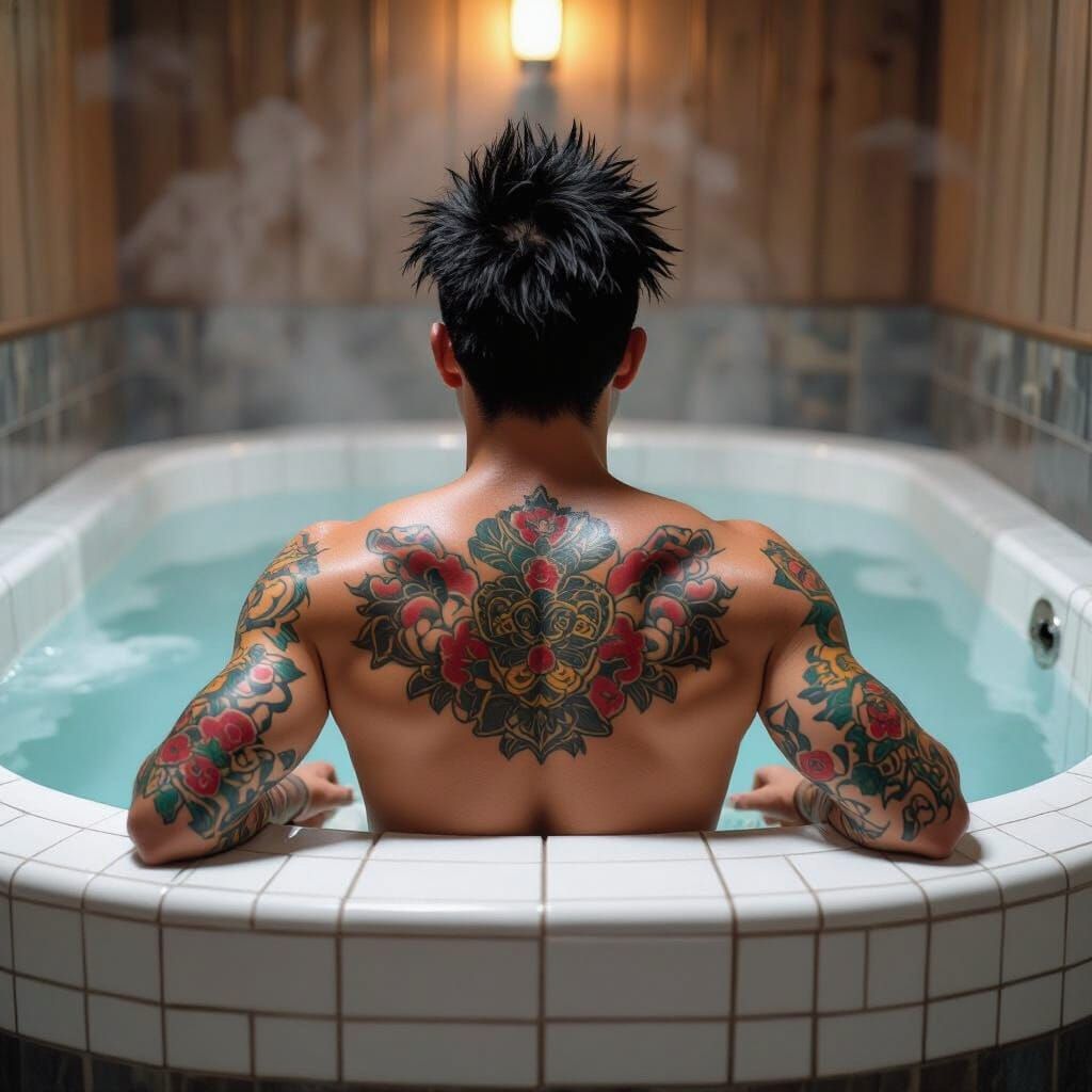 Yakuza Tattoo Art in Hyperrealistic Photography