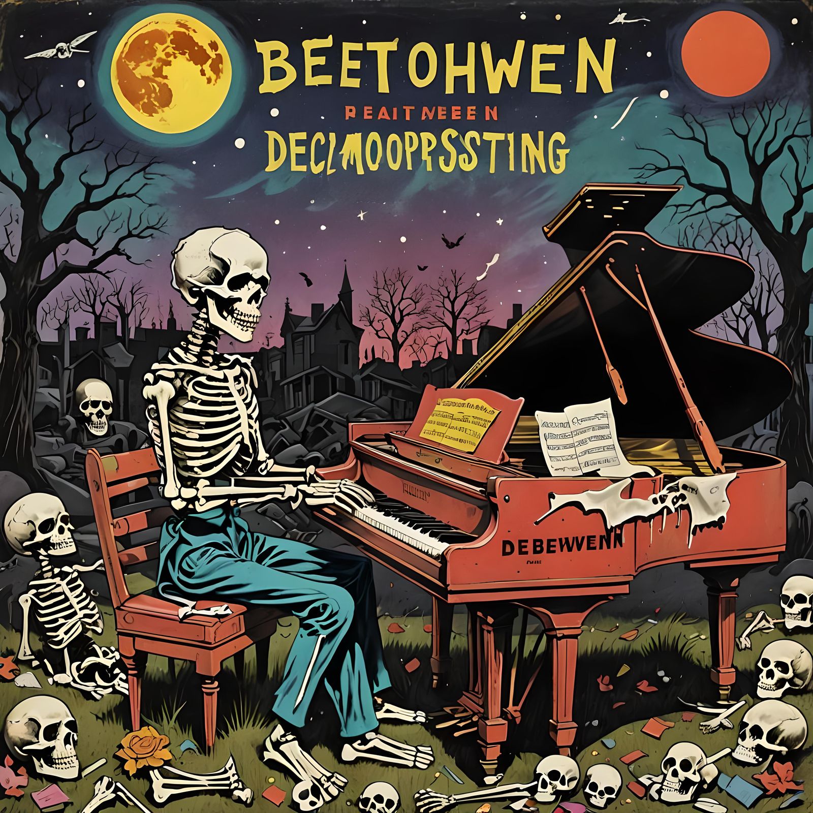 Beethoven Decomposing: A Pop Art Album Cover