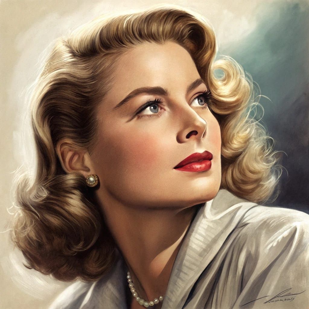 Ingrid Bergman as Hollywood Icon
