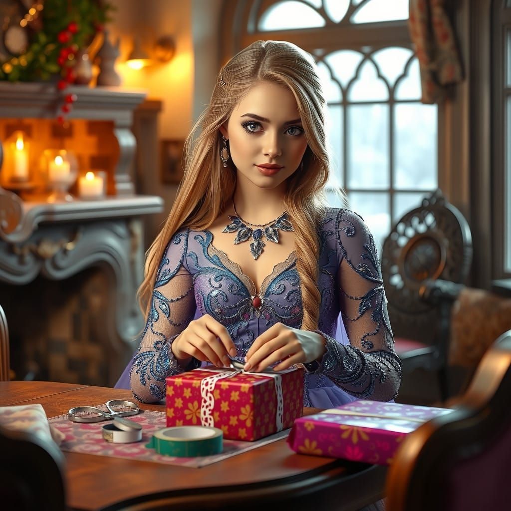 Christmas with Rapunzel 07