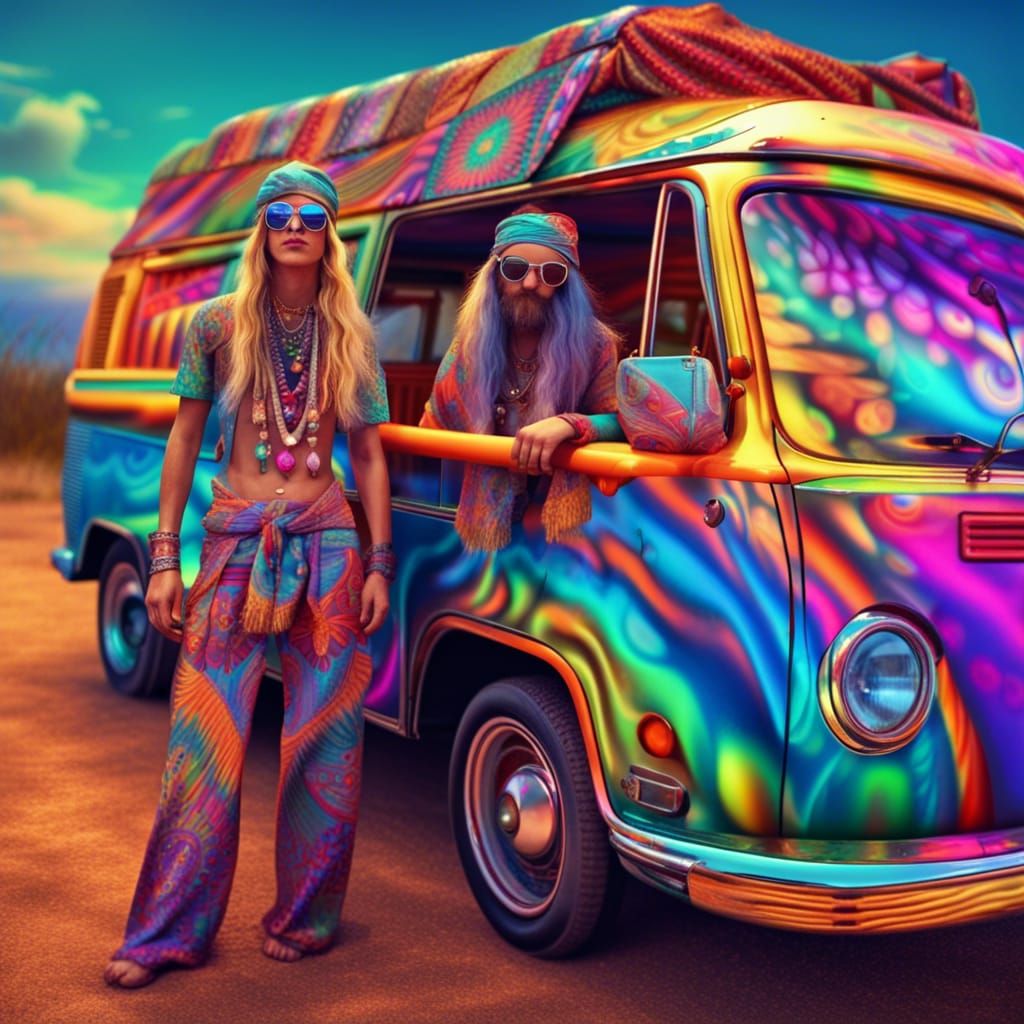 Hippie Couple