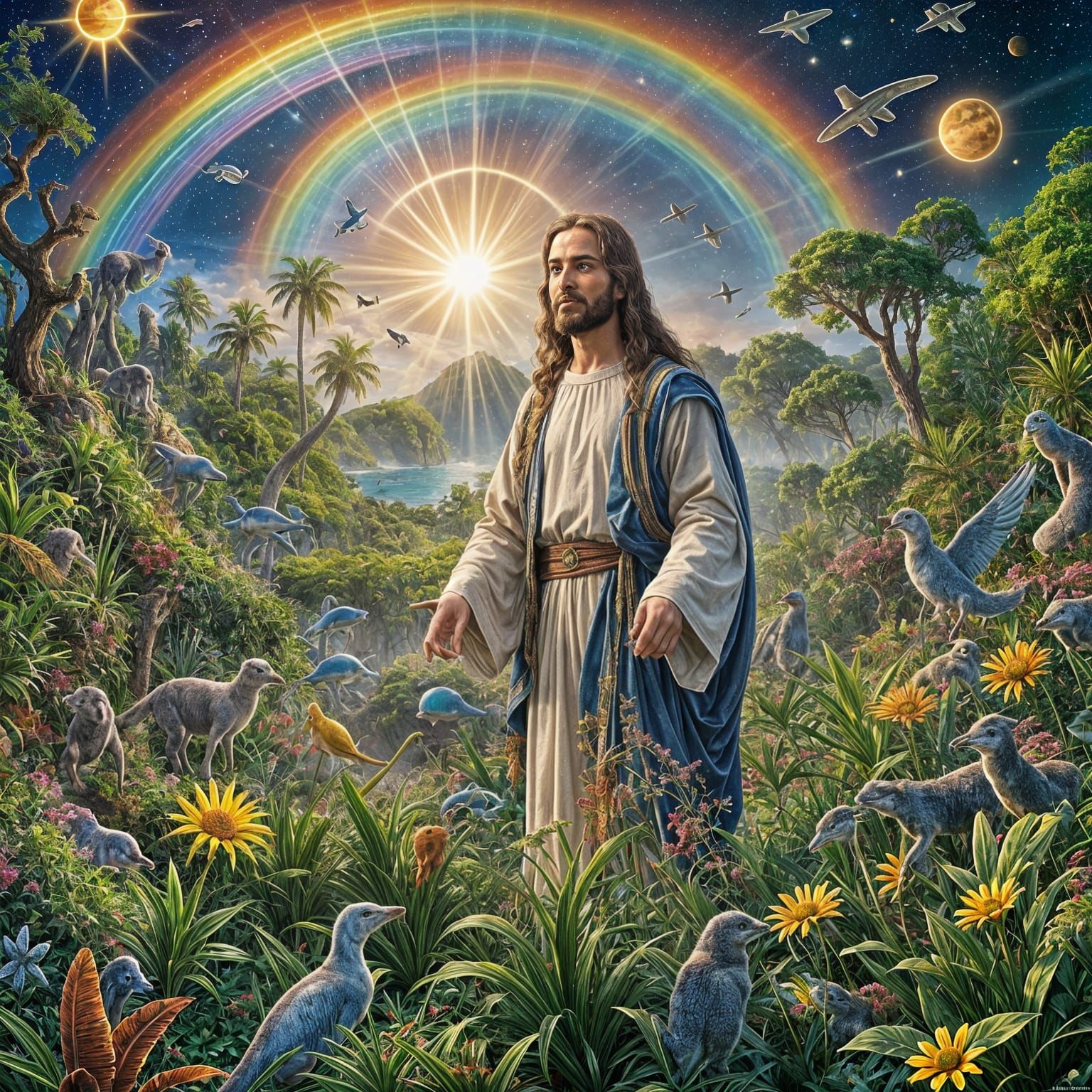 Creation of the Universe with Jesus Christ