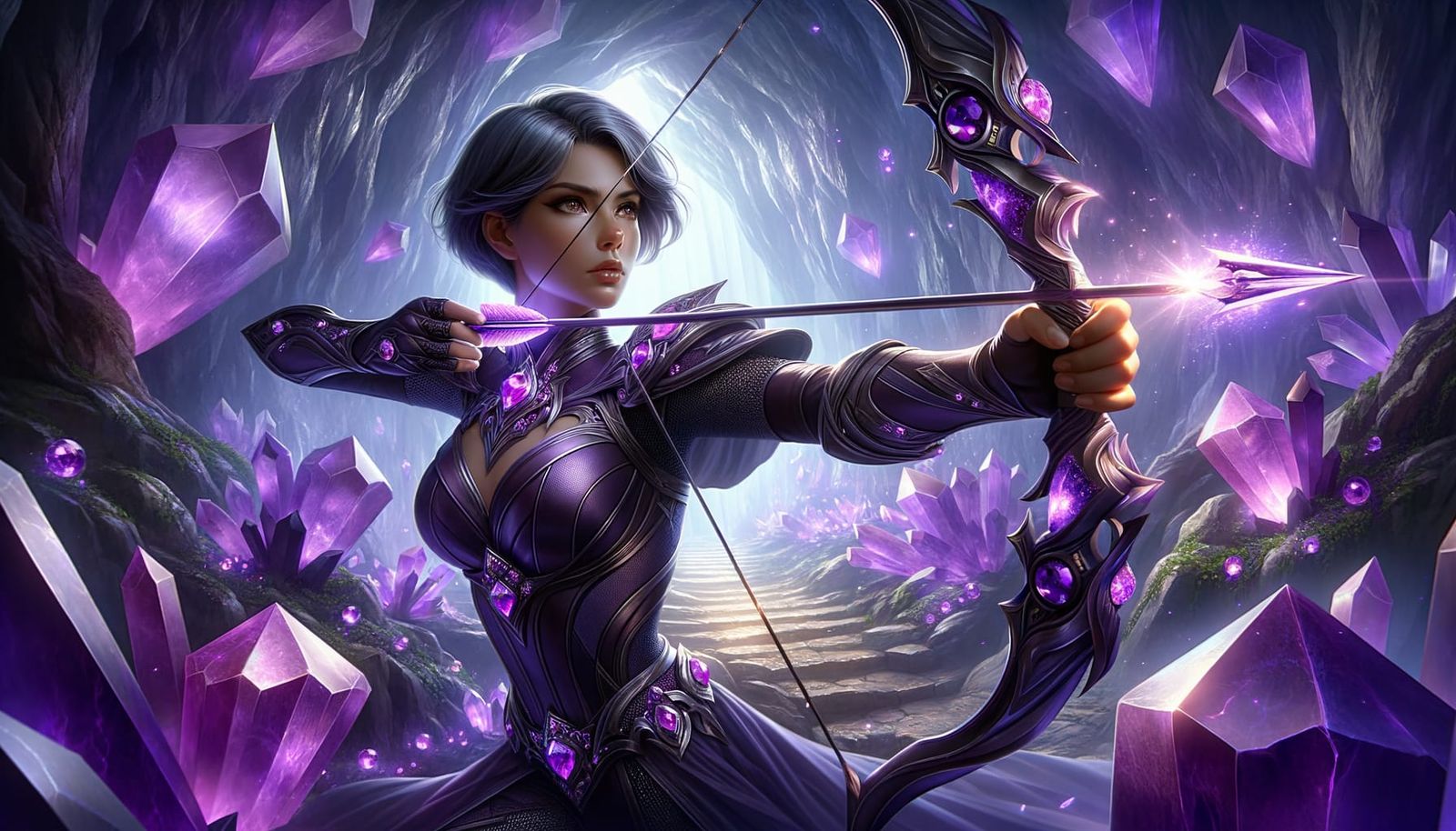 Mystic Archer in Crystal Cavern