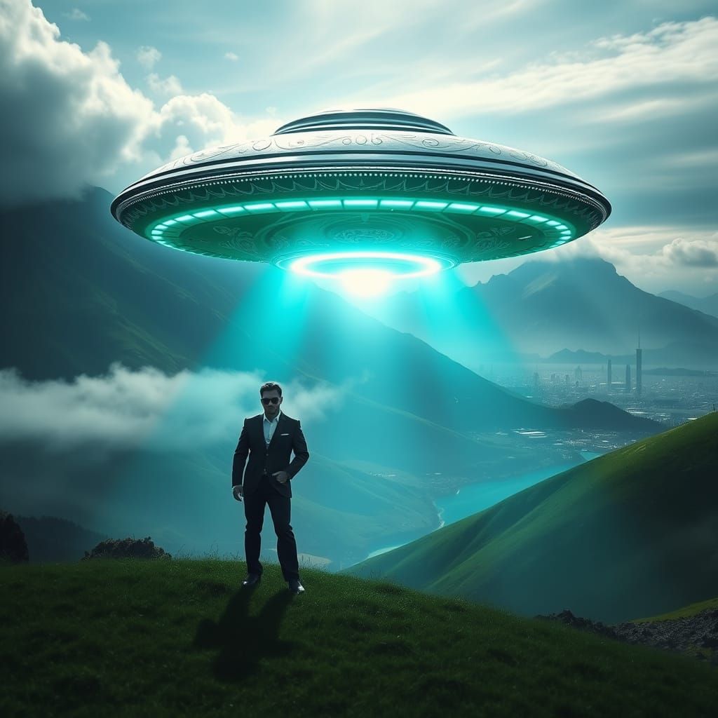Mysterious Men in Black Witness UFO Landing in New Zealand's...