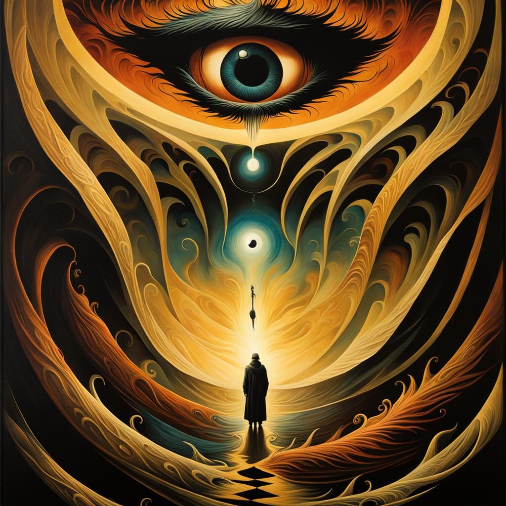 Horror Surrealism: Nocturnal Alarming Poster Art