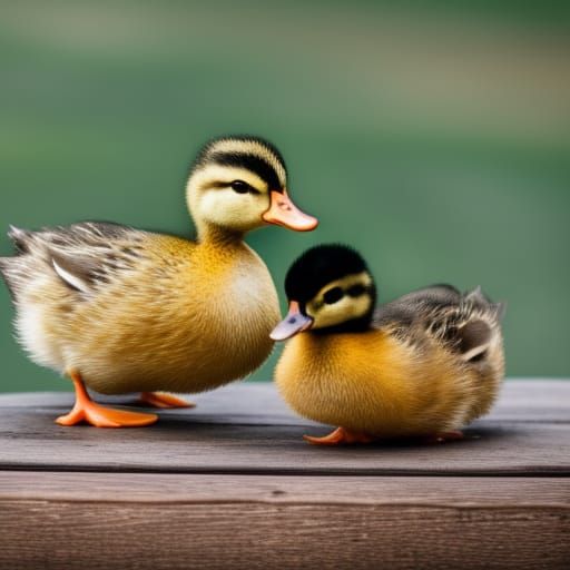 Ducks in Natural Light: Professional Photography