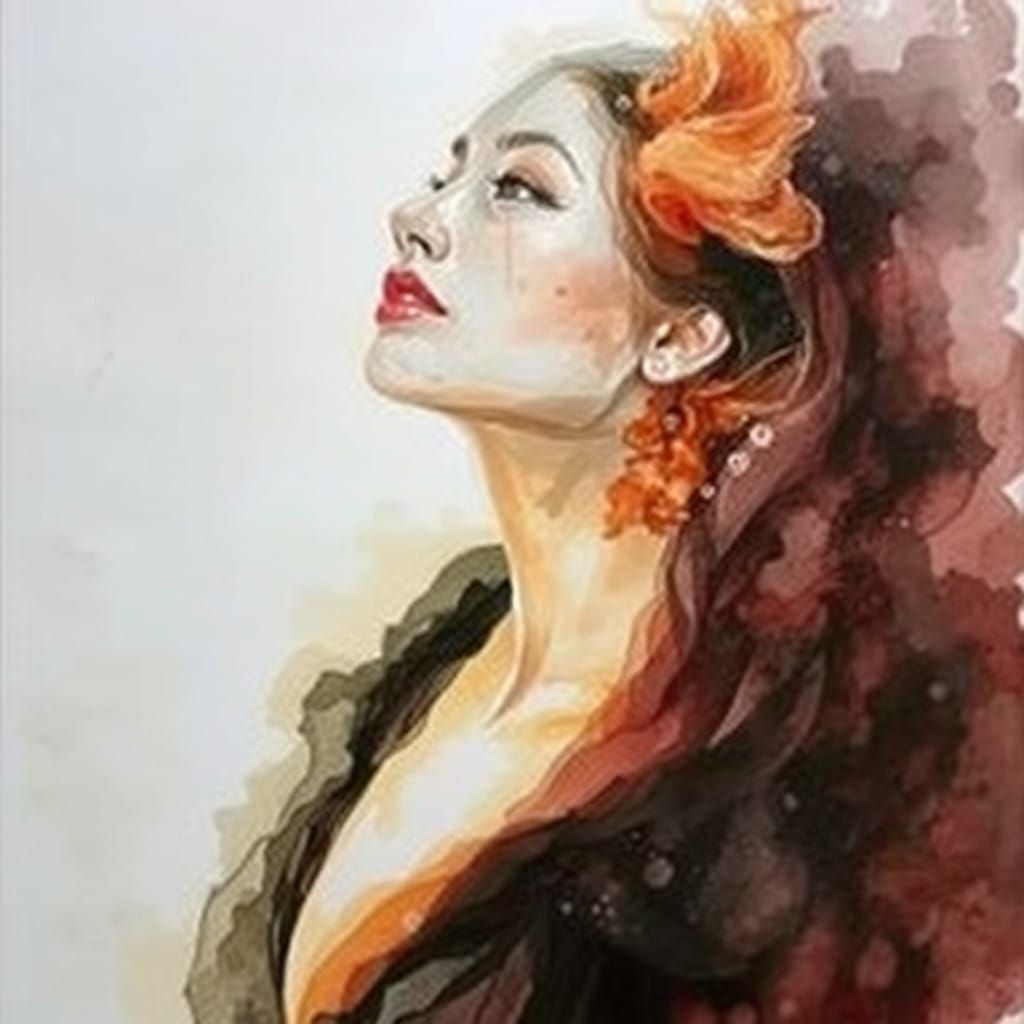 Ethereal Diamond Queen in Yin-Yang Harmony