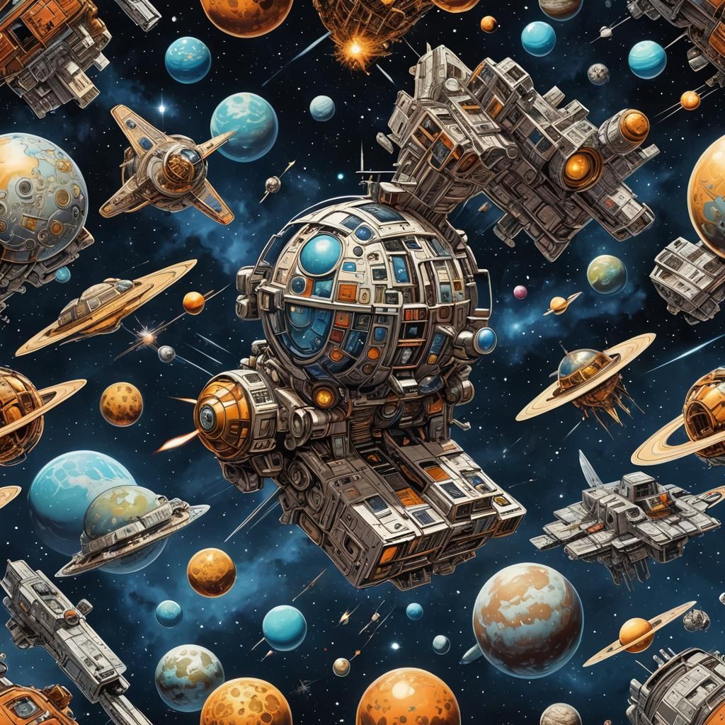 Objects in Space: Comic Book Art by Brooks and Mumford