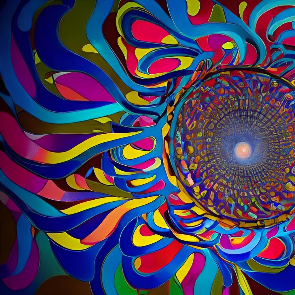 Kaleidoscopic Flow Inspired by Murakami