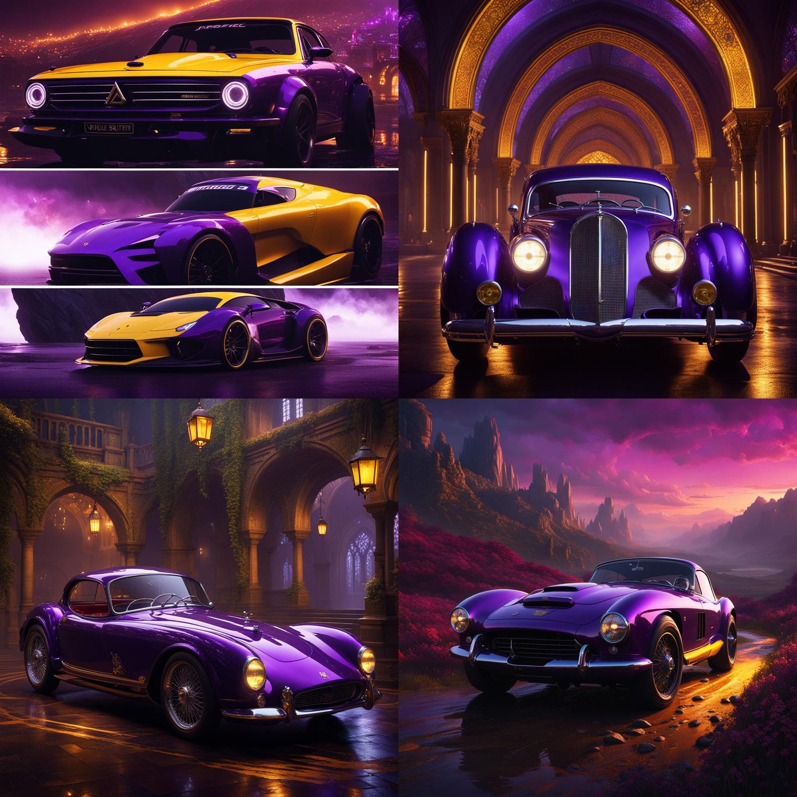 Flying Car in 2100: A Dark Fantasy Masterpiece