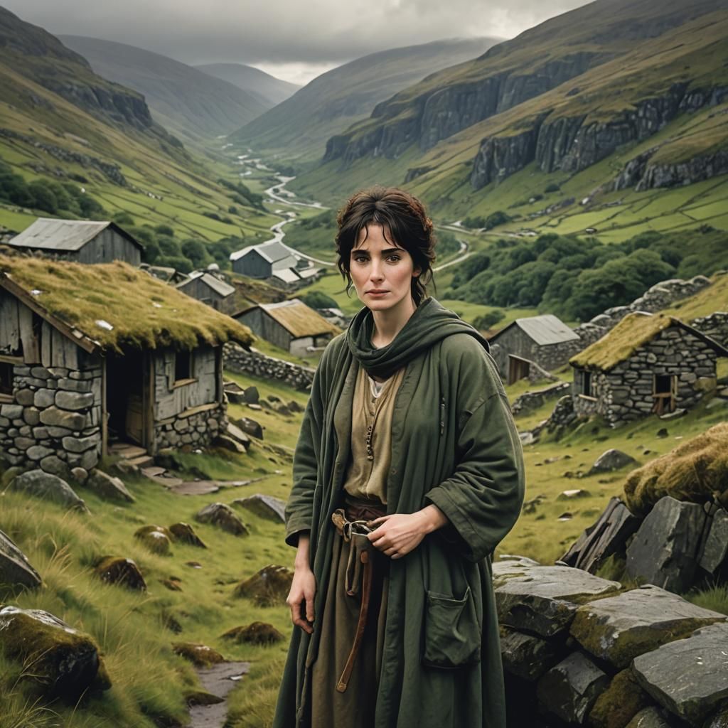 Enya: Irish Mountain Dream Portrait
