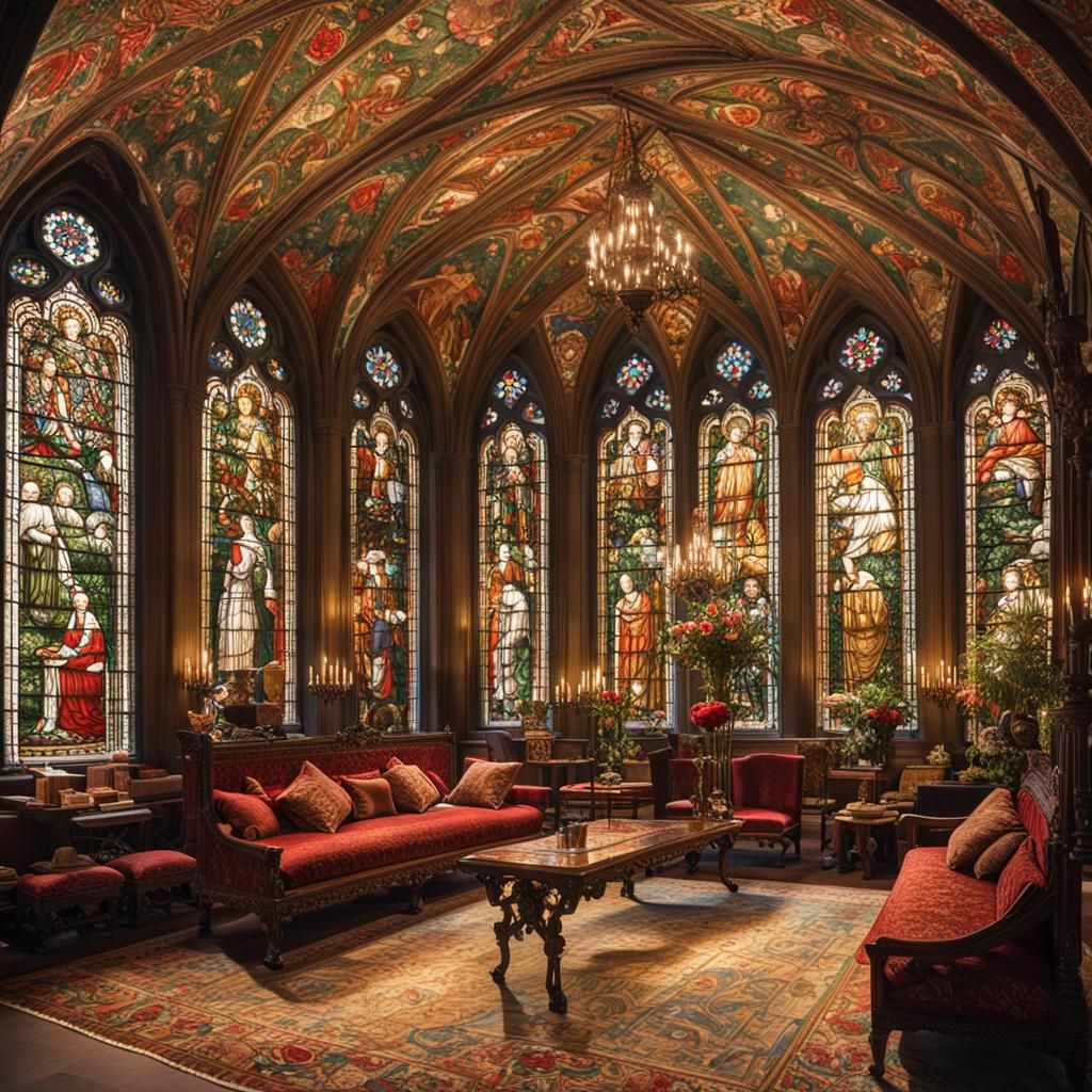 A Ladies's Medieval Conservatory