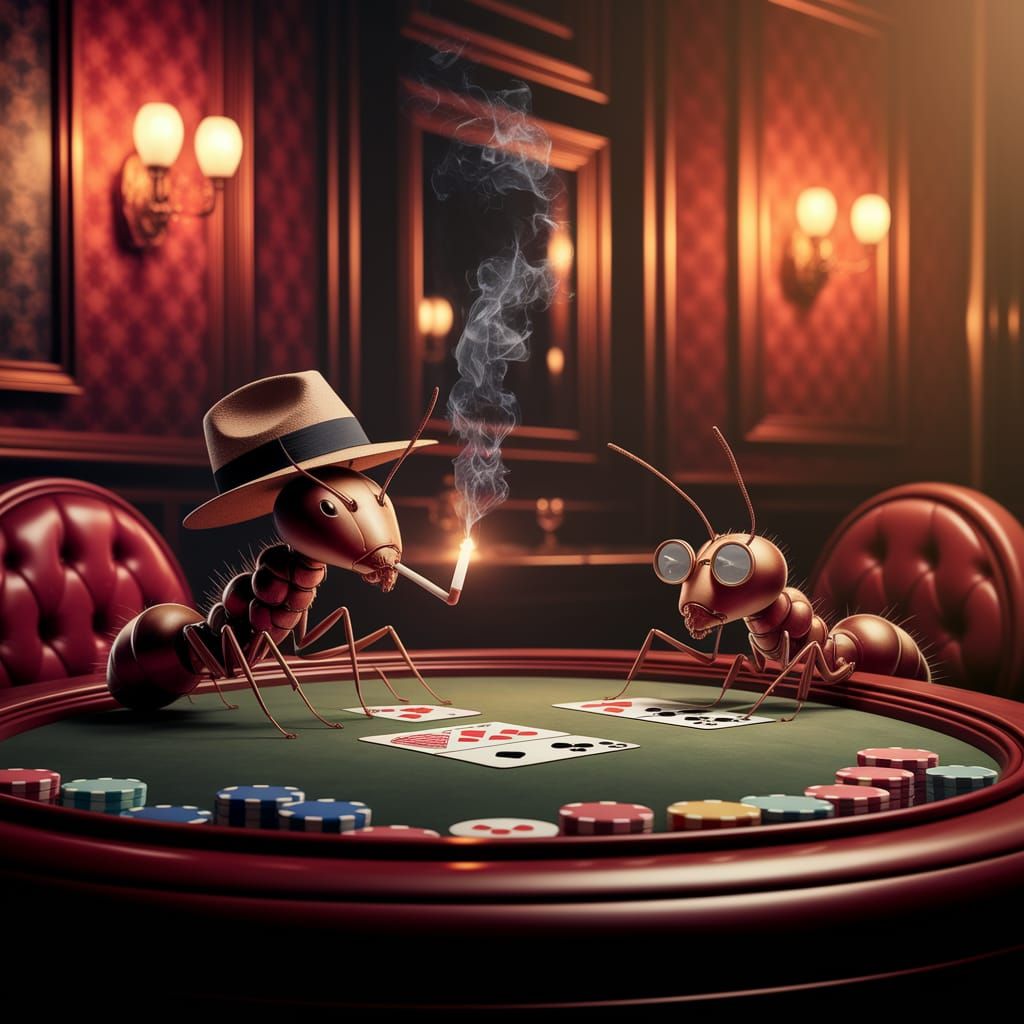 Ant poker