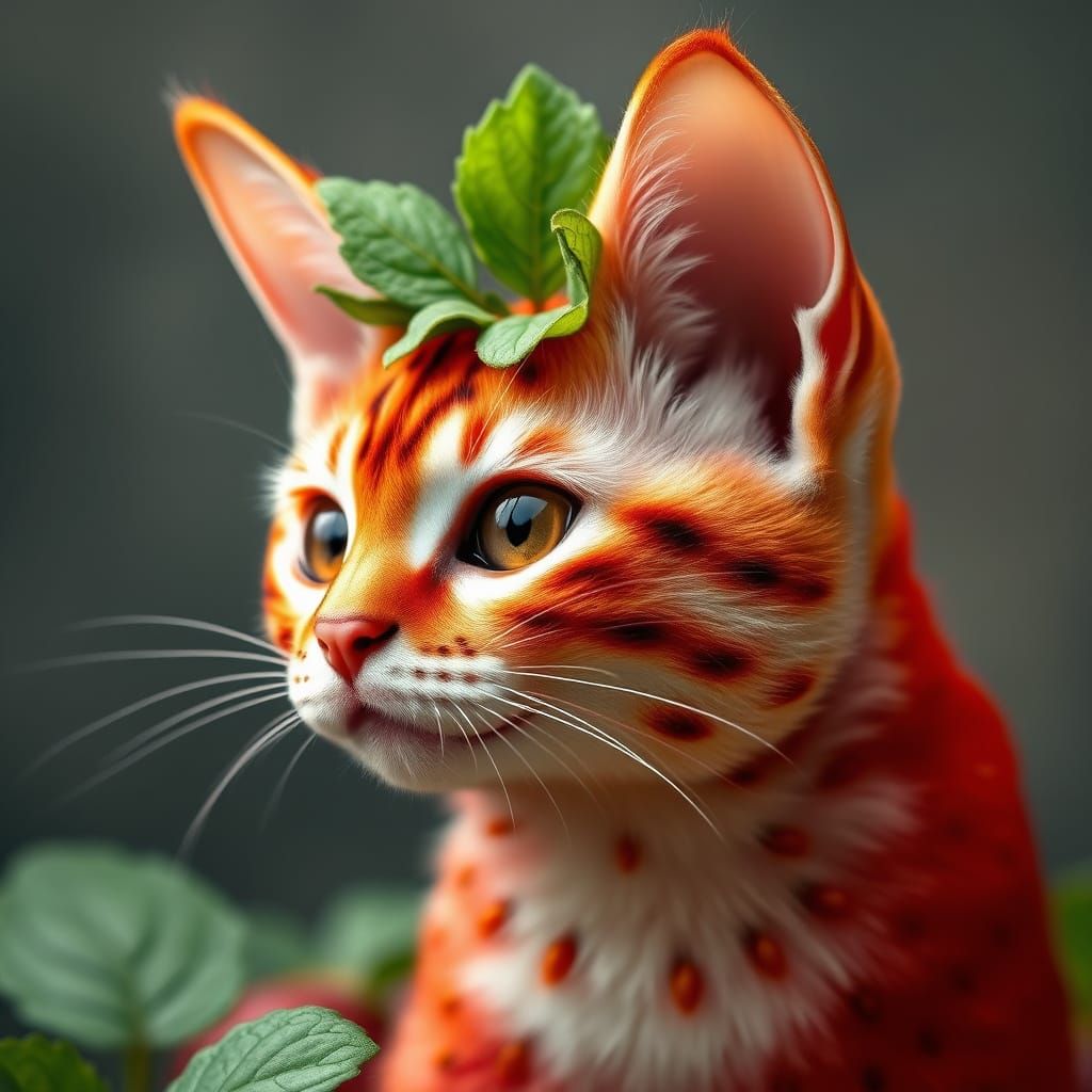 Strawberry Cat