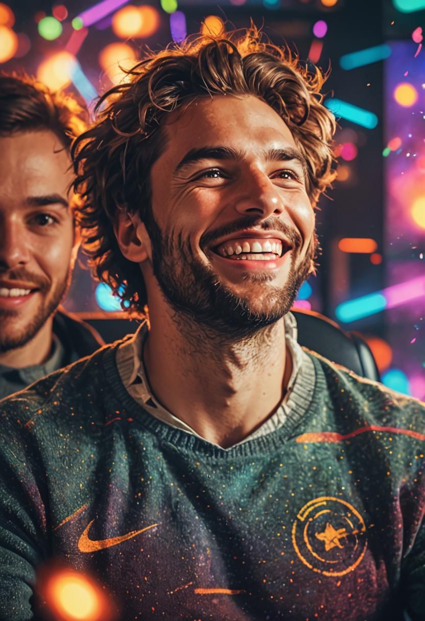 Ishowspeek Portrait: Vibrant Digital Art in Titian Style