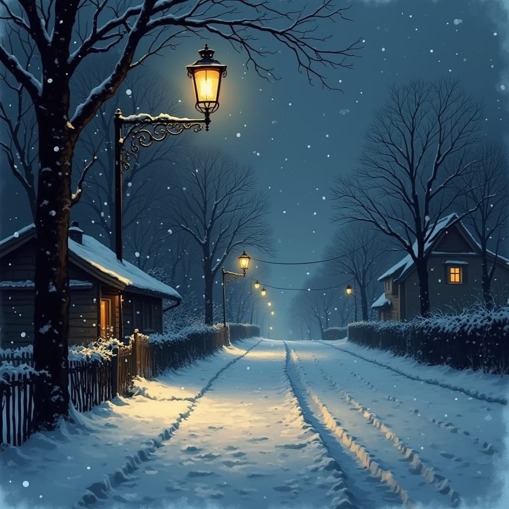 Winter evening