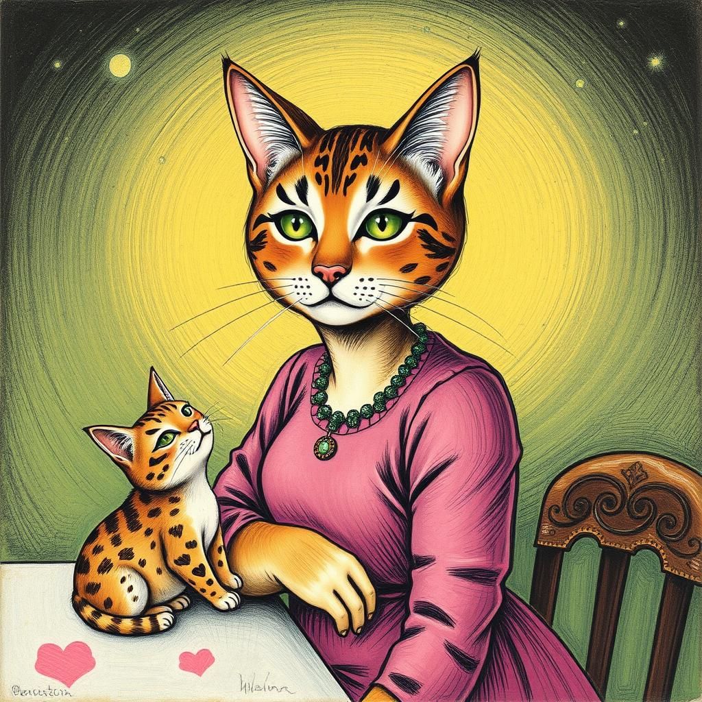 #39 by Louis Wain, Stan Berenstain