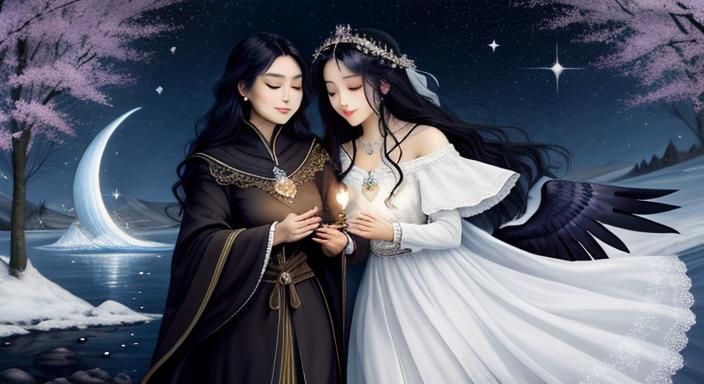 Ethereal Portrait: Beauty, Serenity, and Inner Peace