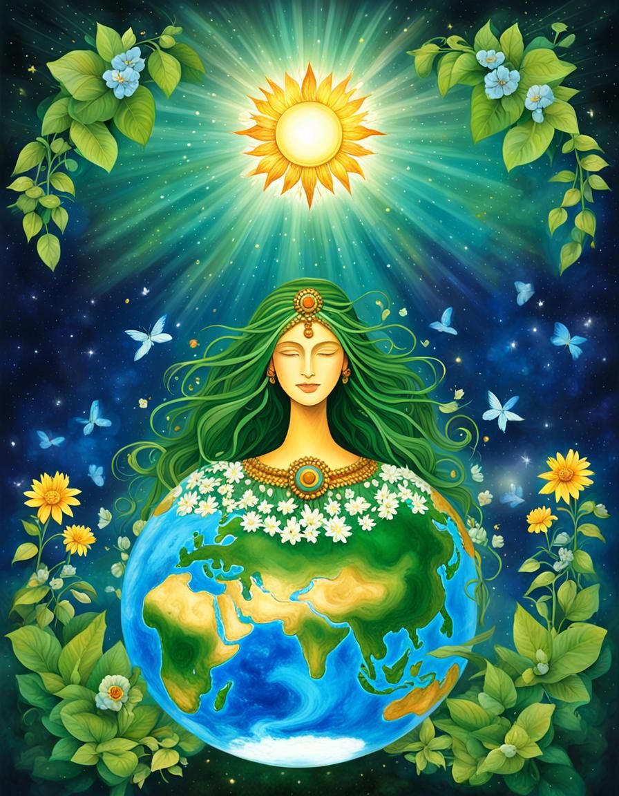 Mother Earth: Benevolent Bestower of Sustenance