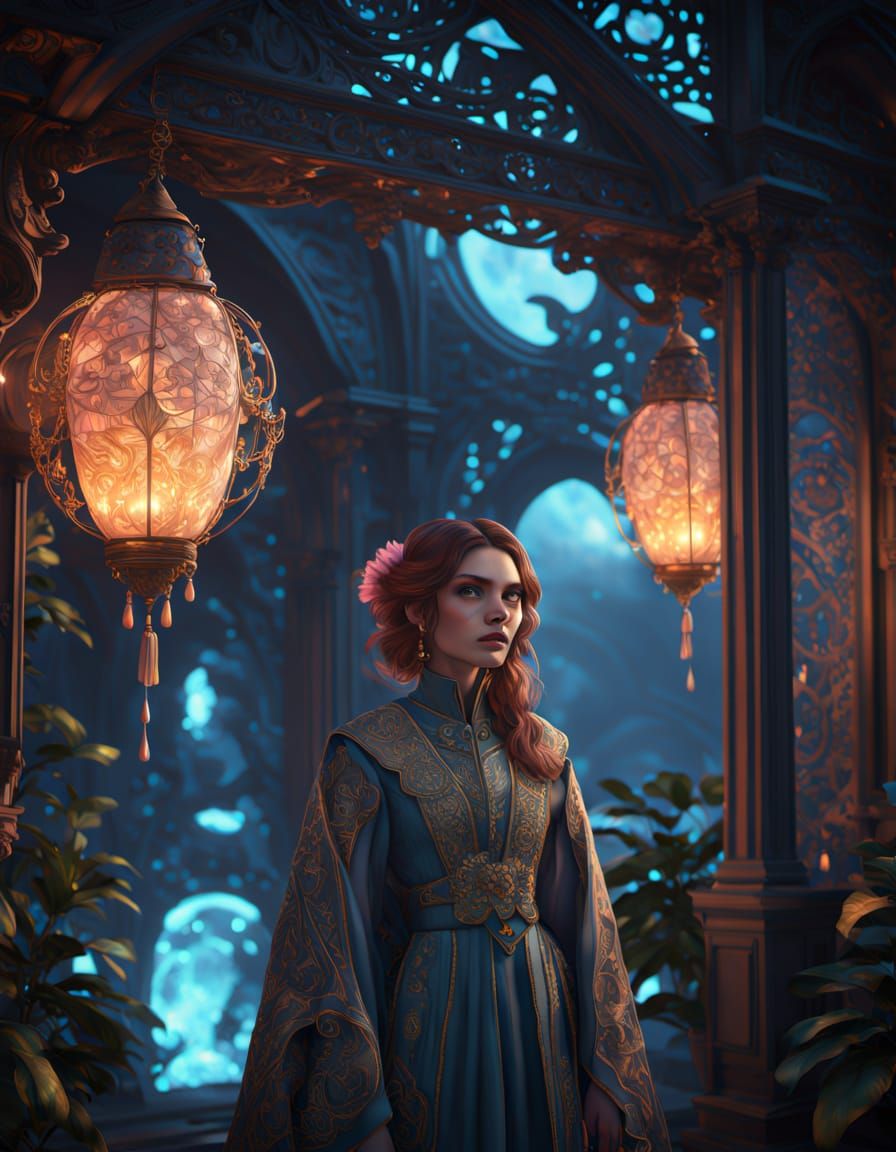 Ethereal Seamstress Weaving Starlight Gowns