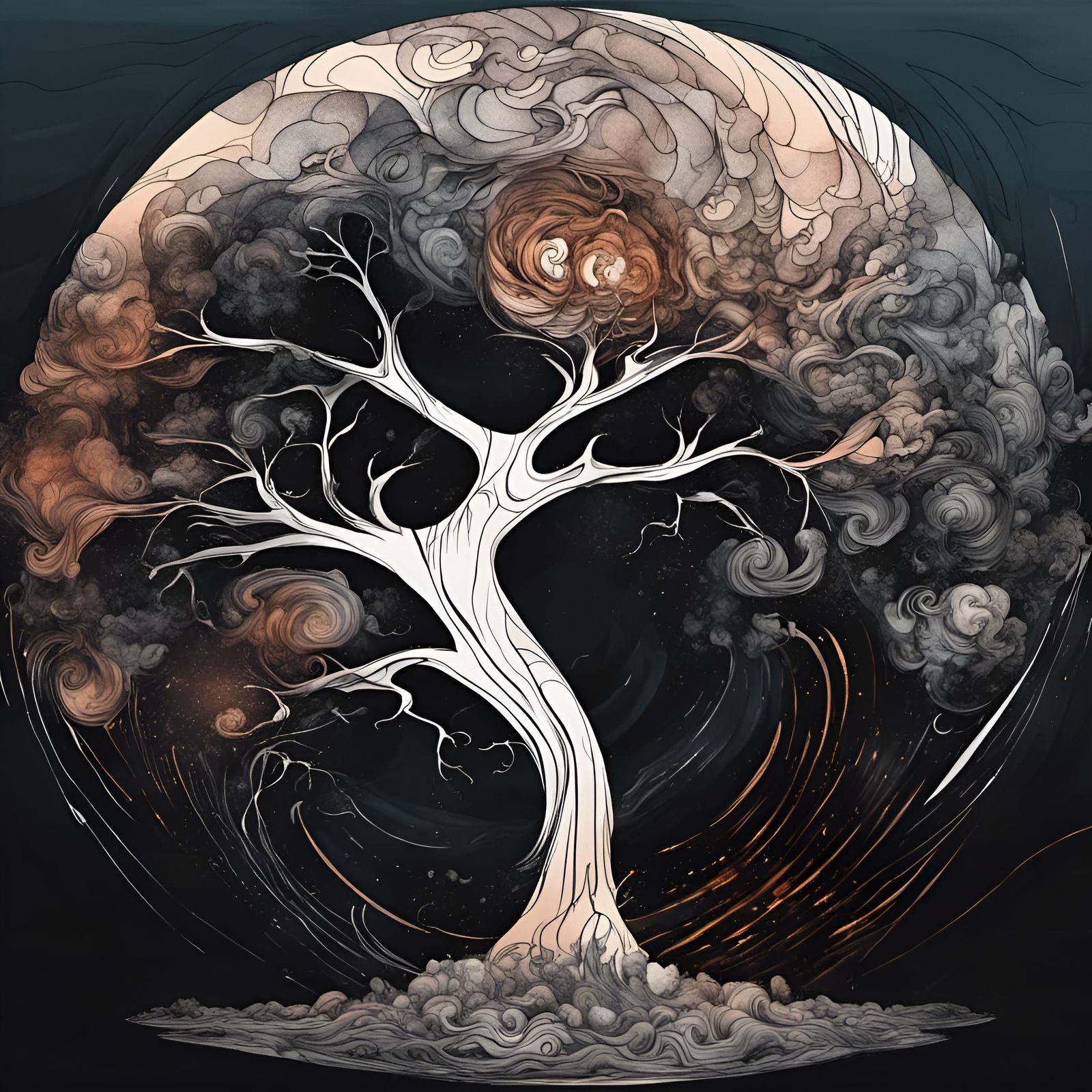 Psychedelic Art Deco Landscape Panorama in Unreal Engine