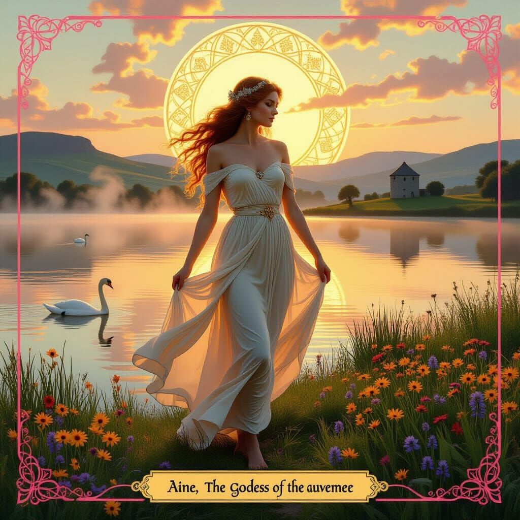 Aine, Goddess of Summer, Radiance of Lough Gur