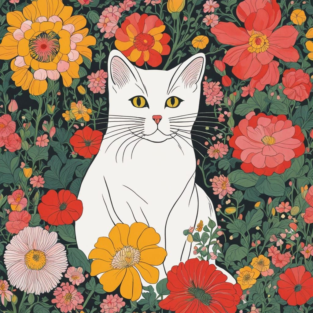 Cozy Floral Interior with Josef Frank's Whimsical Touch