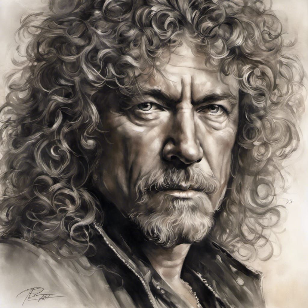 Robert Plant, singer of Led Zeppelin