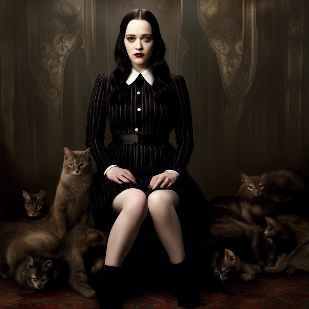Kat Dennings as Wednesday Addams Character