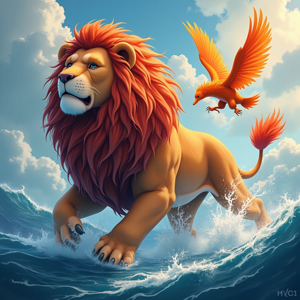 Detailed Animal Illustration in Fantasy Concept Art Style