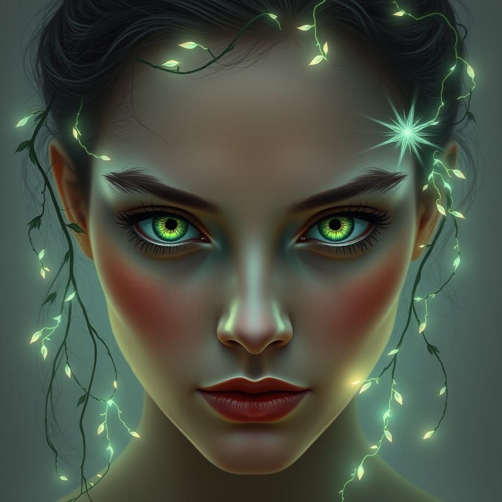 Enigmatic Goddess of the Forest