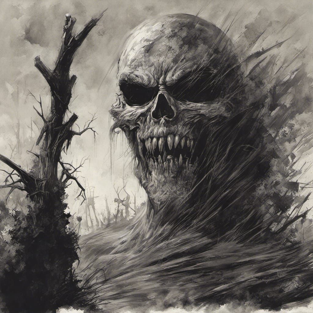 Sinister Nightmare Visions: A Dark Artwork