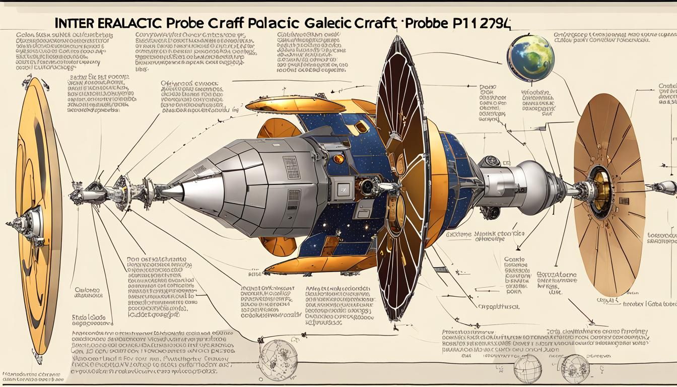 Intergalactic Probe Craft for Deep Space Exploration