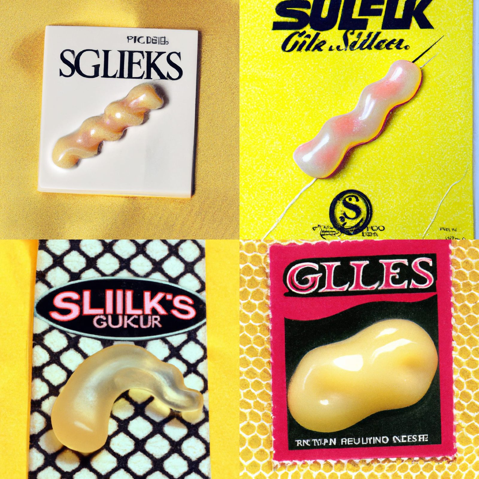 Silk Candy Gummy Designed by H.R. Giger