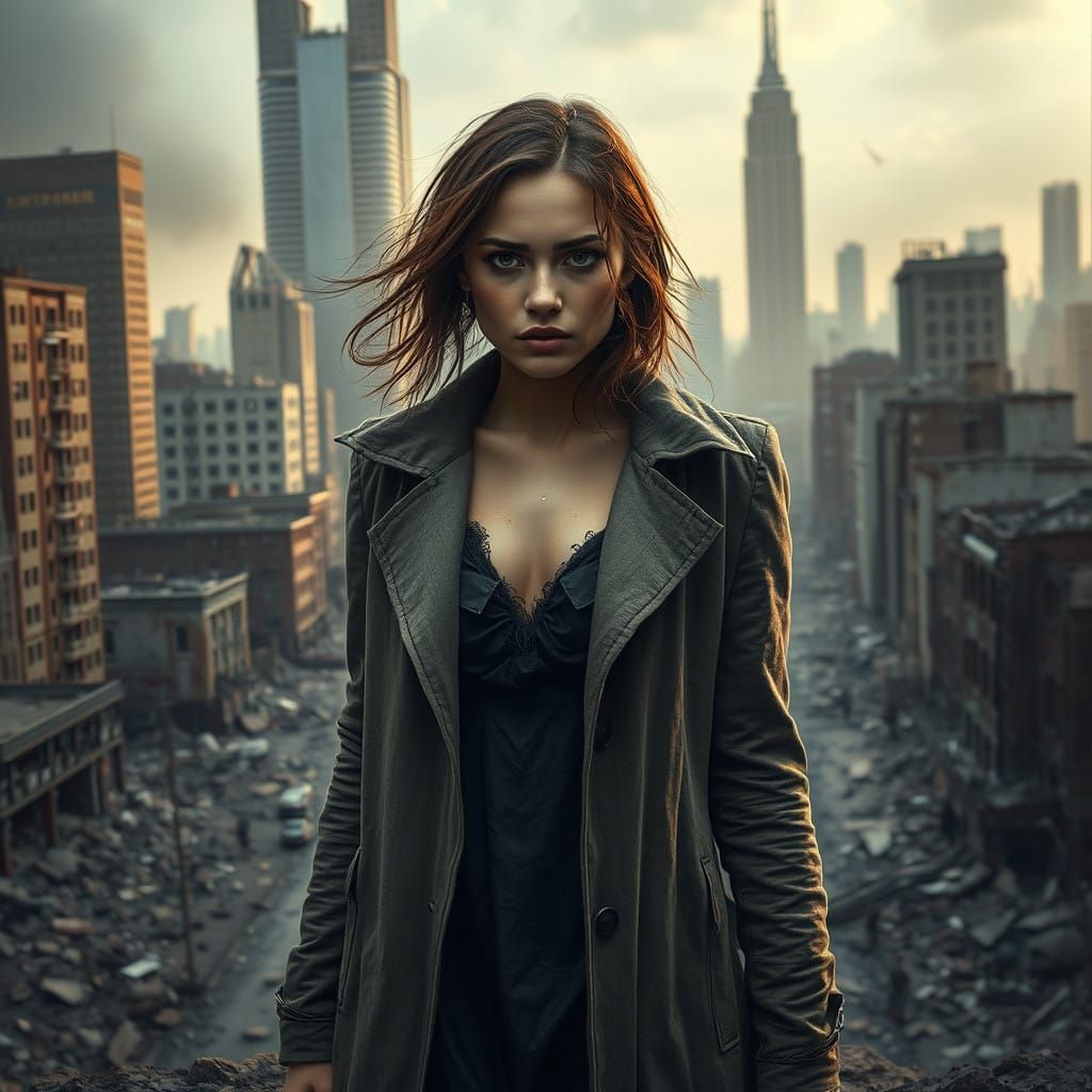 Dystopian Damsel in Ruins