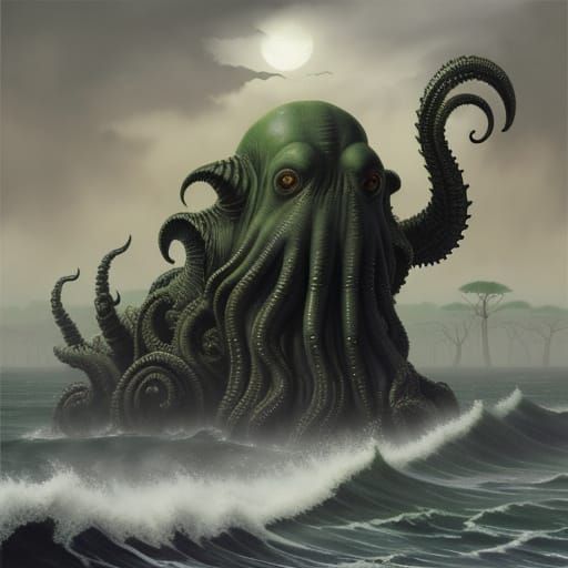 Mysterious Cthulhu Emerges from Ivory Coast Fog