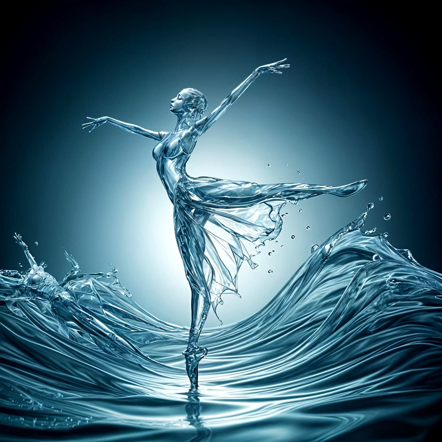 Water Dancers in Harmony